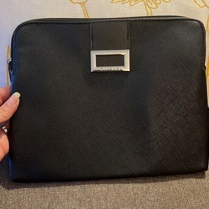 Chic BVLGARI Tablet Case/Clutch in Black/Gunmetal
